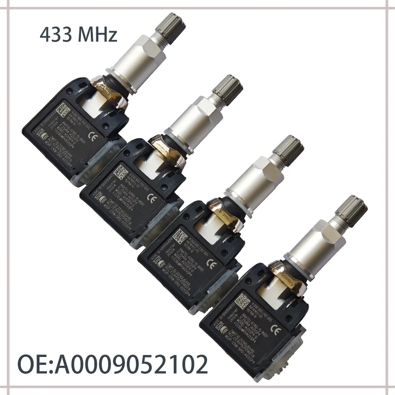 

1/4PCS A0009052102 Tire Pressure Sensor For Mercedes-Benz V-Class [VS20] (from 2024-05 to 2025-12) 433MHz Car TPMS A0009058708