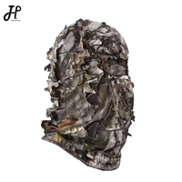 Tactical Hunting Ghillie suit Headwear Outdoor Airsoft Shooting Headgear Bionic Camouflage CS Game Breathable full Face Mask