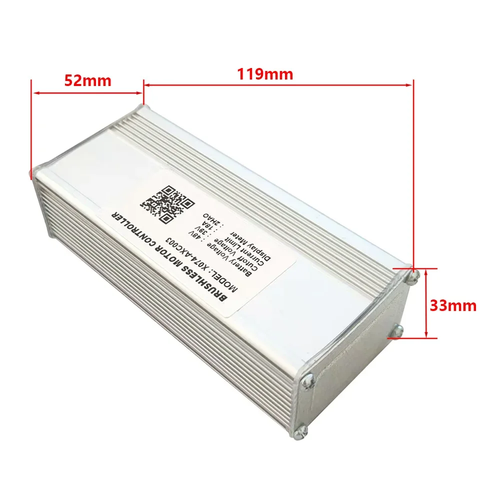 

Nulkomma X074-AXC003 Ebike Brushless Motor Controller 48V 18A for 2HAO Electric Scooters MTB Accessories Speed Controller