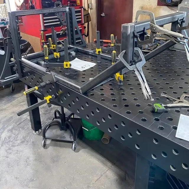 High Quality 3D/2D Multifunctional Robot Welding Table D16 D28 0.5mm Plasma Nitrided CE Certified for Construction New