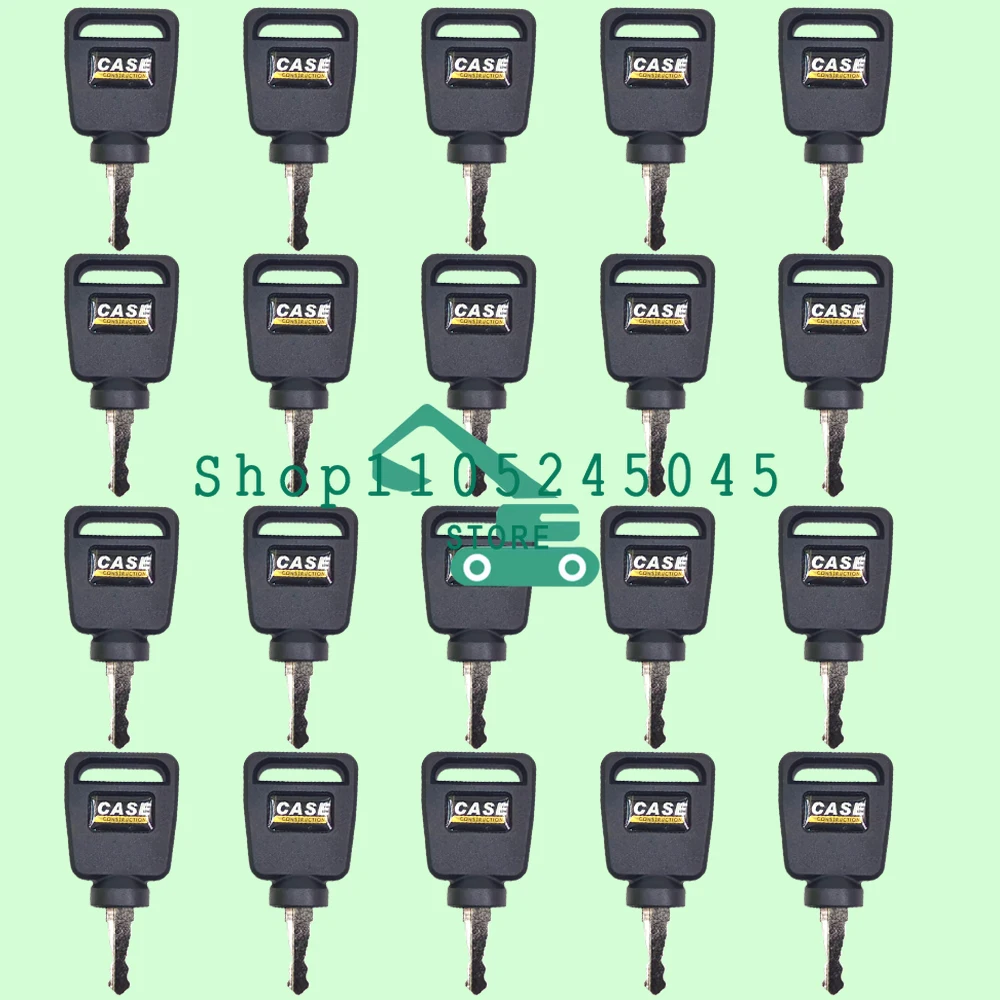 Brand New CASE Ignition Keys for Case New Holland Excavator Tractors 20PCS