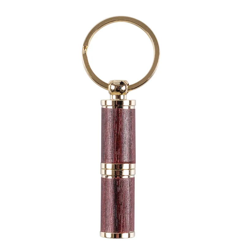 Cigar Punch Alloy Drill Opener Smoking Cigar Cutter Puncher Stainless Steel Pocket Smoke Accessories Blade Key Pendant