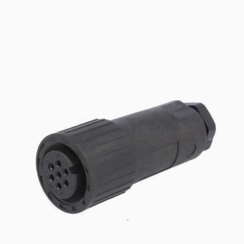 

2PCS 7-core proportional valve servo valve aviation plug EN175201-804 CMO6EA14S-61S CM02E14S-61P