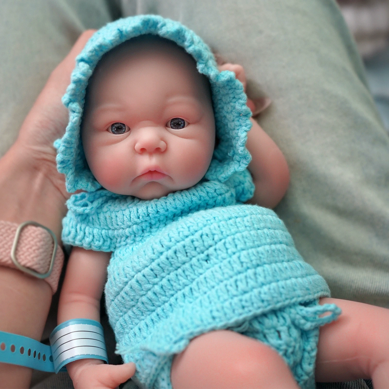 30Cm Micro Preemie Full Body Silicone Reborn Baby Doll Lifelike Reborn Doll Surprise Children Anti-Stress Bebe Reborn