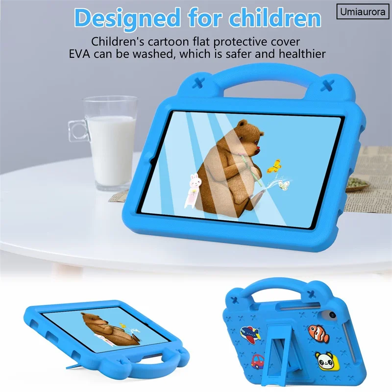 For Lenovo Tab M8 FHD 8.0 inch TB-8705F TB-8505F 3rd TB-8506F 4th Gen TB300FU Shockproof EVA Tablet Case Kids Handle Stand Funda