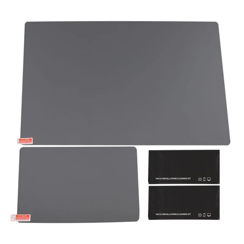 2Pcs Car Screen Tempered Glass Protector 15in 8in Main Rear Screen Display Tempered Glass Replacement For Tesla Model 3 Highland