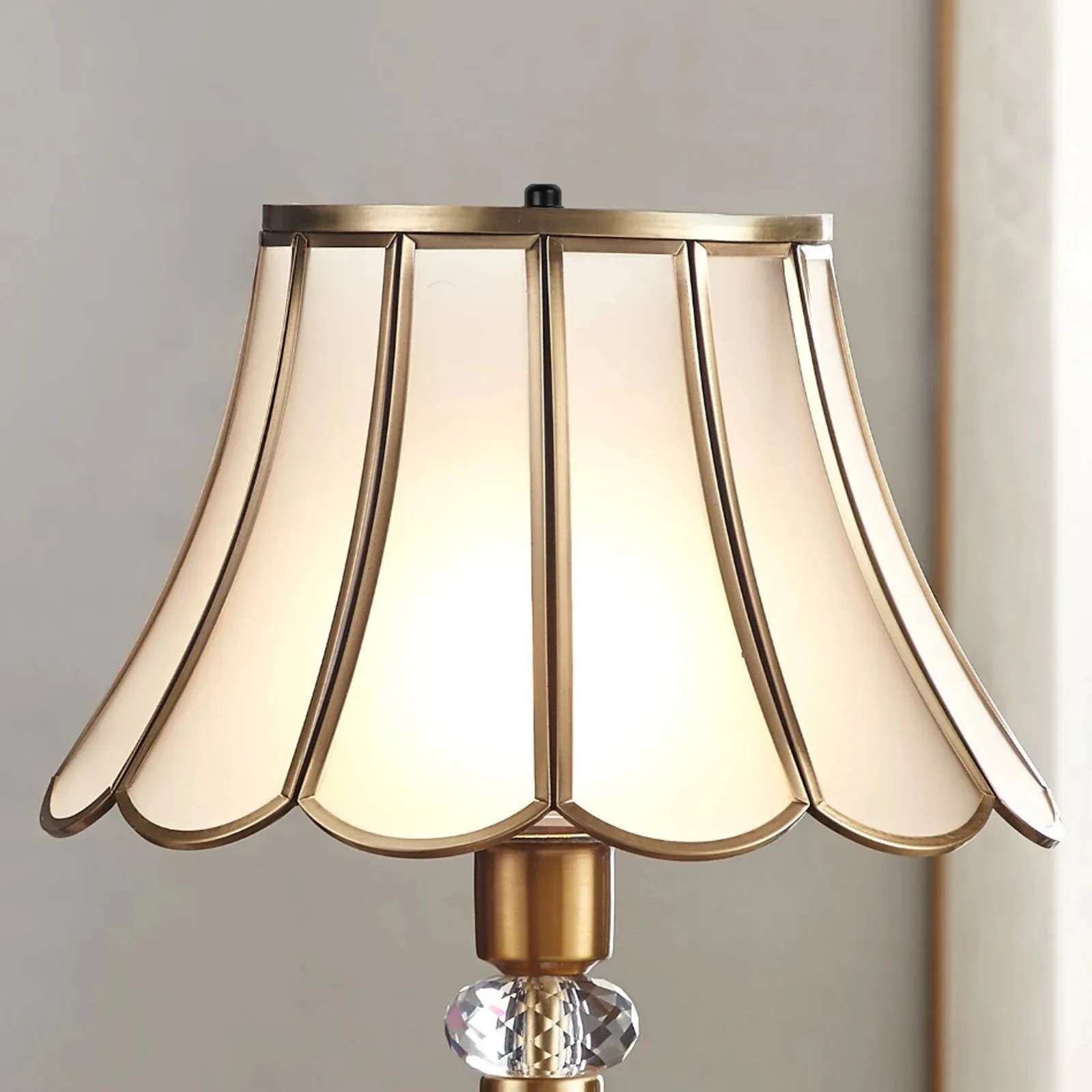 

8Pcs Lamp Finial Caps Metal Iron Ball Knob Decorative Toppers Replacement for Lamp Shade Holder Harp Accessories