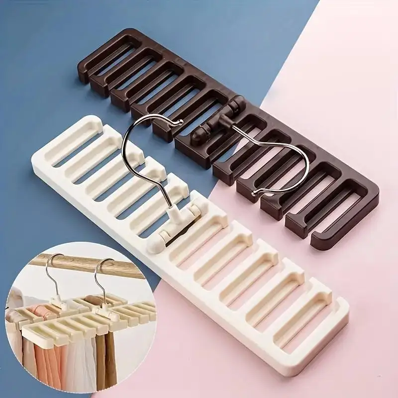 

1PC Multifunctional Belt Organizer Tie Organizer Belt Hanger Wardrobe Organizer Hanger Tie Scarf Rack Silk Scarf Rack Closet