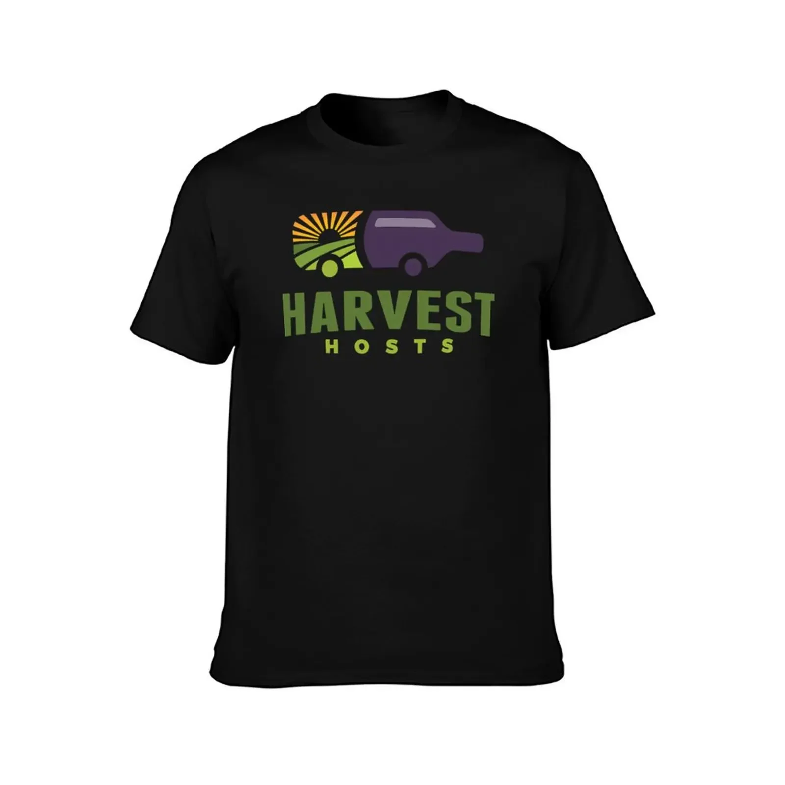 Harvest Hosts T-Shirt Funny t-shirt Anime t-shirt t shirts for men cotton