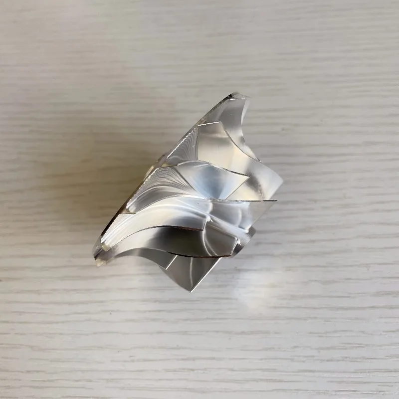 K26 50.33/72.60 مللي متر 7 + 7 شفرات عالية الأداء توربو طحن/الألومنيوم 2618/عجلة ضاغط البليت لـ 5326-970-0001 M57D30TU2 #5