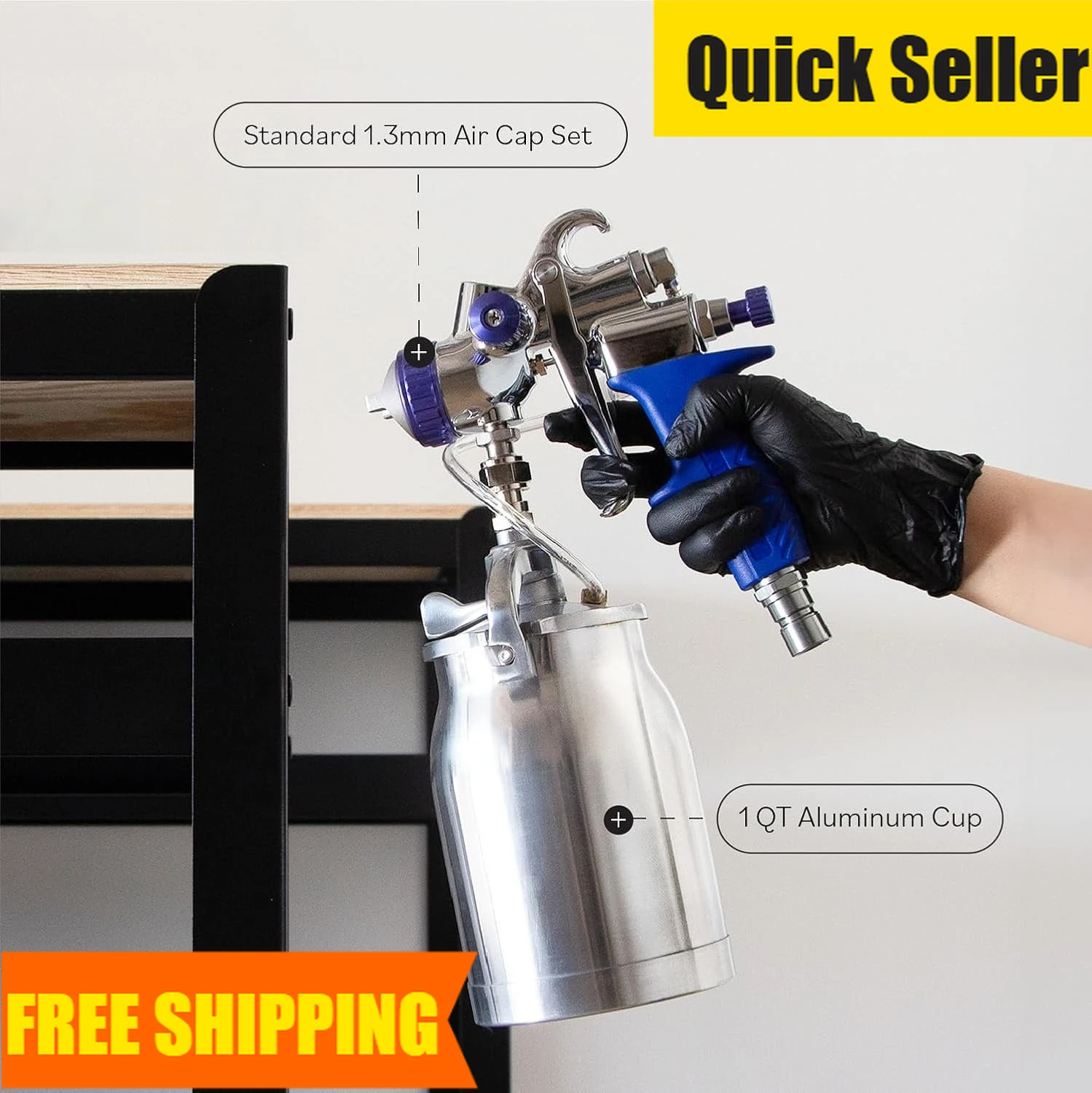 

Гравитационный распылитель Steep Discount 5175G - T75G