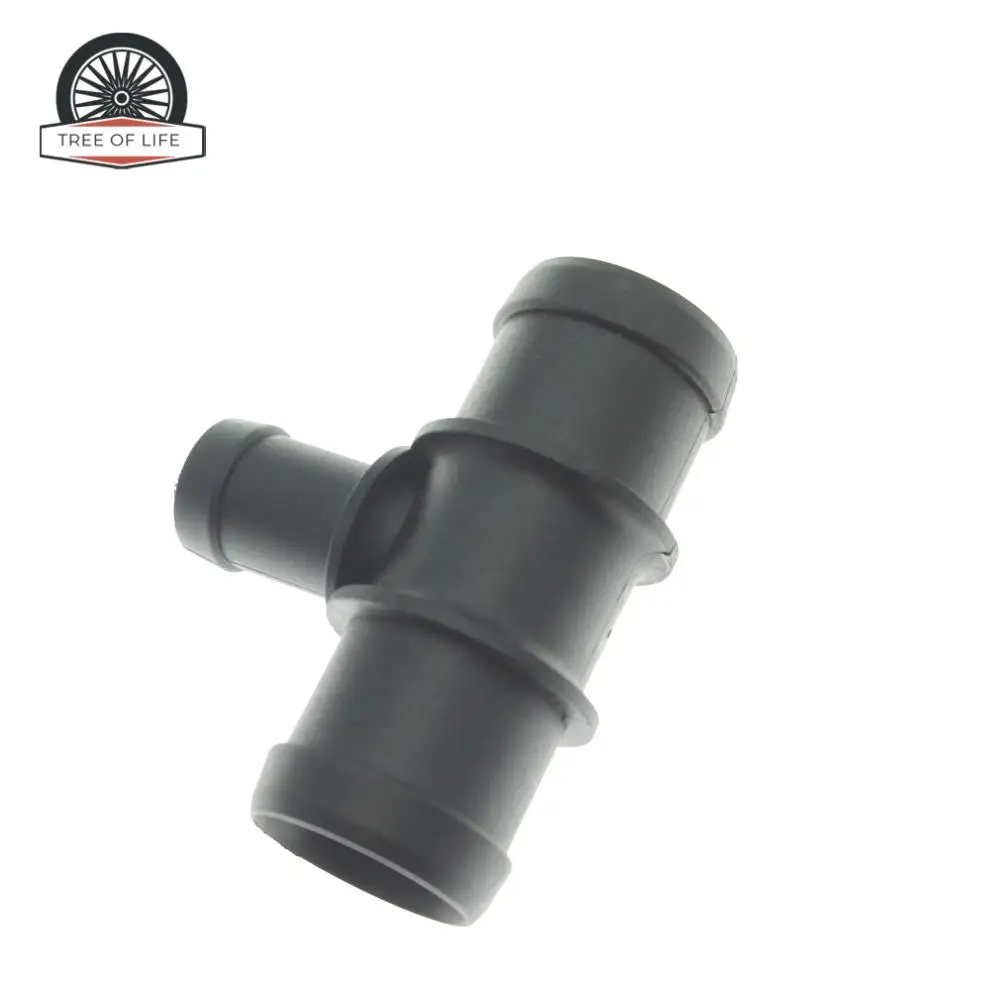 N90692901 Coolant Water Pipe Tee Connector 1K0121087R 72423796 For Passat CC Caddy Golf Jetta Tiguan Polo A3 A4 A6 TT Q3 Q5 Q7