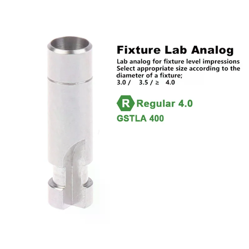 Dental Lab Implant Analog Plaster Mini Regural Oral Care Accessories Compatible With  Hiossen