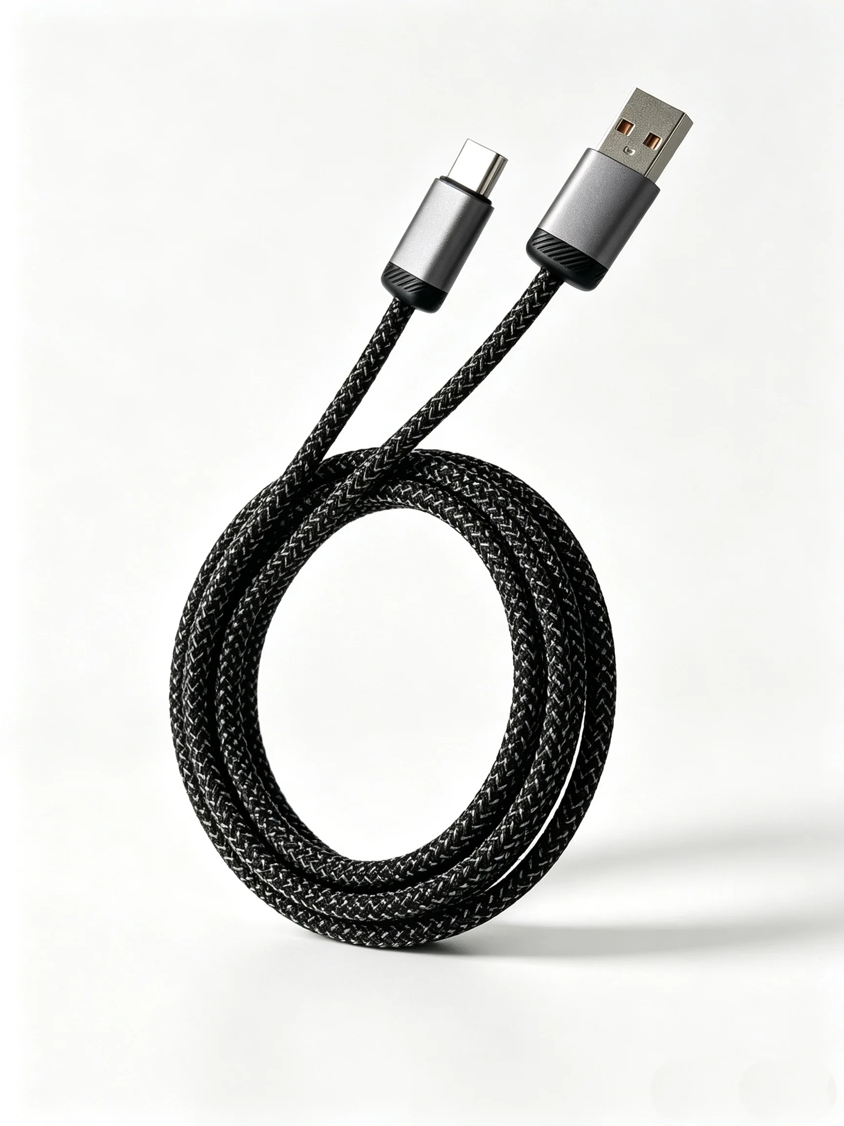 كابل بيانات USB للشحن السريع، كابل شحن سريع عالمي مزدوج من نوع Type-C