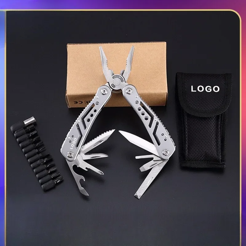 

Pliers Multi Functional Tool Pliers Outdoor Camping Folding Stainless Steel Mini Combination Travel Camping Maintenance