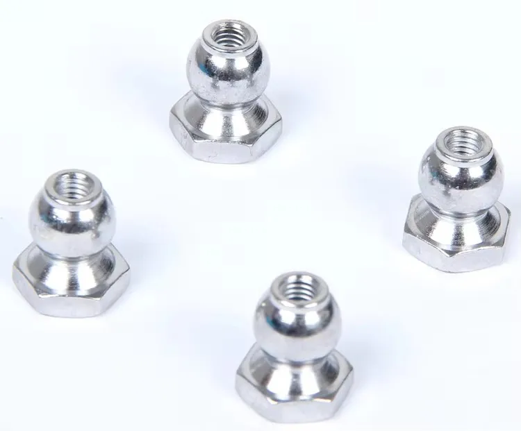 Barre d'équilibre à rotule, extrémité sphérique, ampoule de direction, extrémité de tige de suspension supérieure avant pour camion LOSI 5IVE-T Rovan LT à l'échelle 1/5