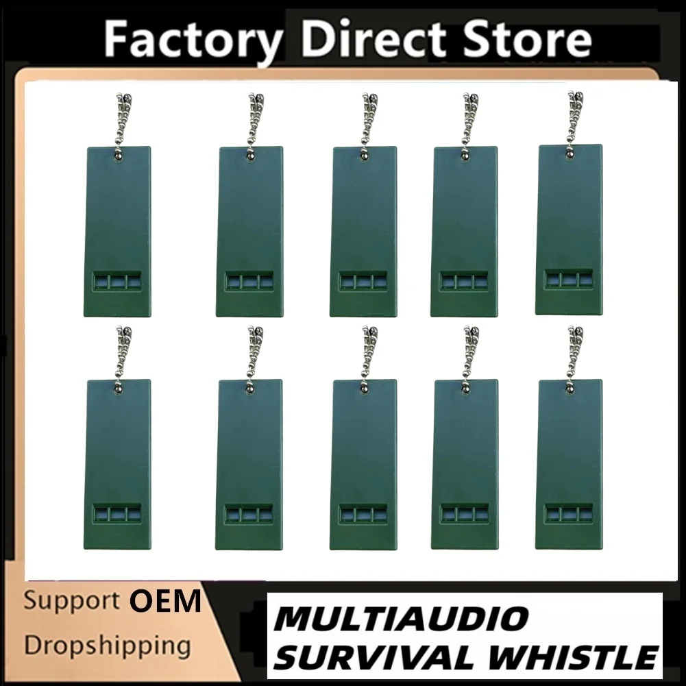 

1/10 шт., трехчастотный уличный свисток для выживания, спасательный свисток, свисток первой помощи, высокая частота, облегчение землетрясения