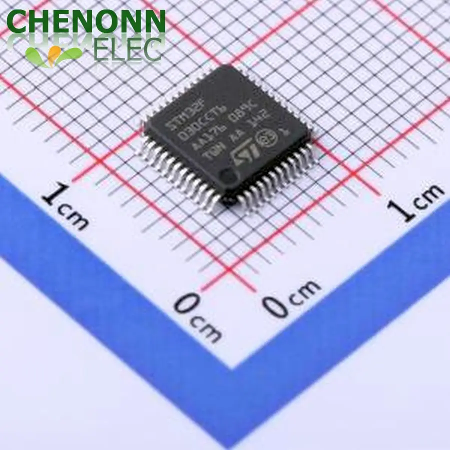 10PCS/LOT STM32F030CCT6TR (Microcontrollers)