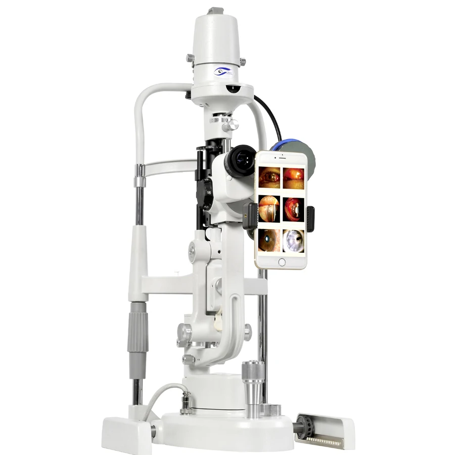 Optometria lampara de hendidura beam splitter slit lamp ML-350