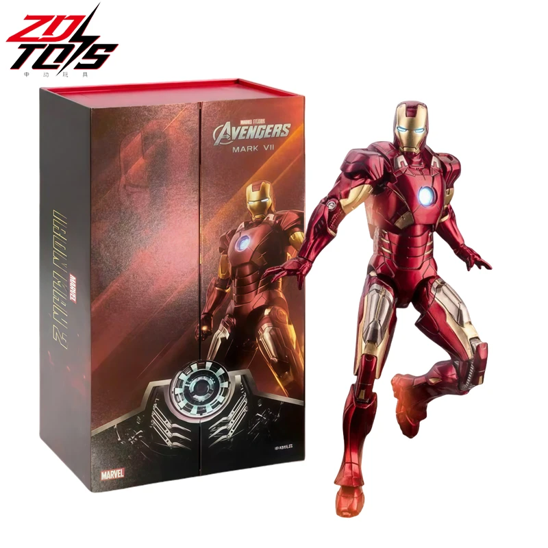 ฟิกเกอร์ไอรอนแมน MK7 ของแท้ ZDTDS ขนาด 1/10 รุ่น Mark7 แอ็คชั่นฟิกเกอร์ Marvel Legend ข้อต่อขยับได้ ของเล่นทอย โทนี่ สตาร์ค จากภาพยนตร์ ของสะสม ของขวัญ