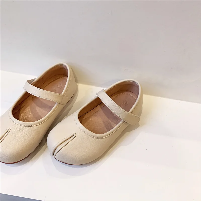 Toddler Leather Shoes For Girls Korea Solid Girls Shoes Autumn Princess Soft Sole Girls Shoes