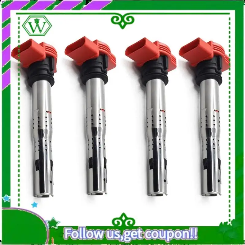 

AC34-4Piece 06C905115M Катушки зажигания Система зажигания Высоковольтный пакет Автозапчасти для A4 A6 A8