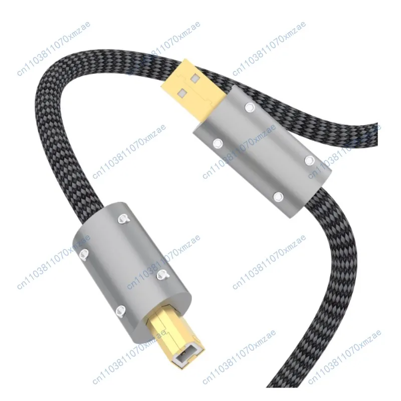 1 piece data cable sound card USB audio cable AB type high-end computer decoding connection cable
