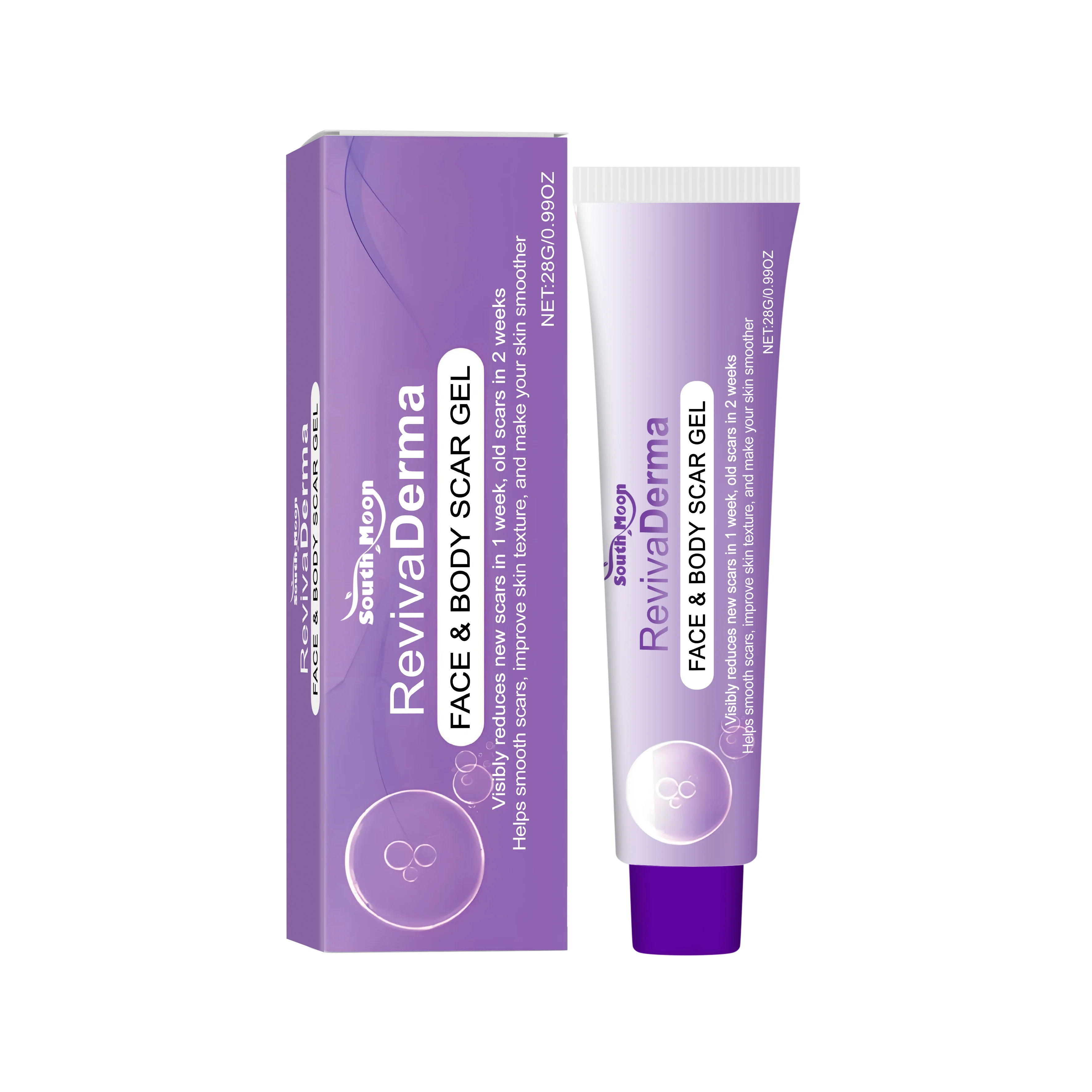 Erweichungs- und Glättungshaut, Narbenverblassendes Körperpflegegel, sanfte Pflege der Körperhaut, feuchtigkeitsspendendes, glättendes Hautpflegegel