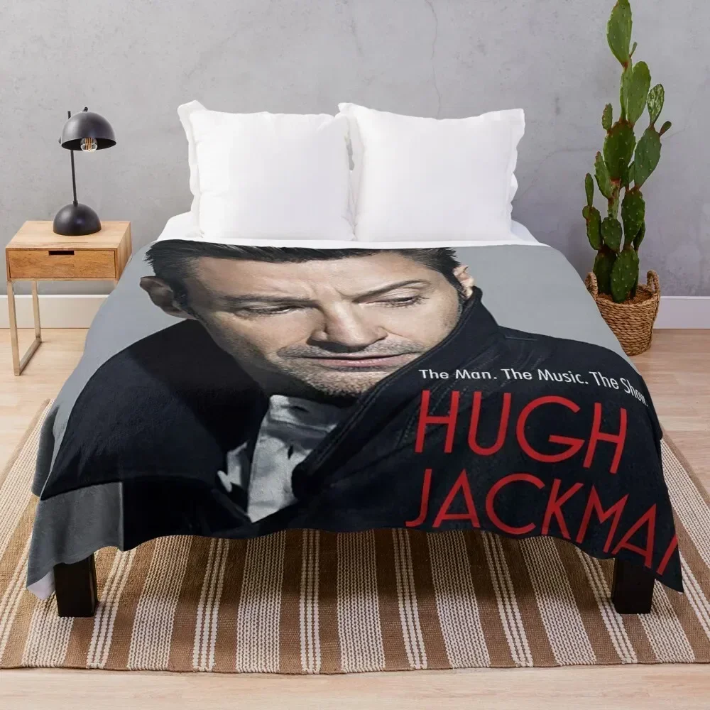 

Dua Hugh The Man The Music The World Tour 2019 Throw Blanket Compact Warm Blanket for Car Road Trip