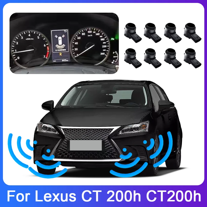 

OEM Original Sensors Car Parking Sensor Assistance Backup Radar Buzzer System For Lexus CT 200h CT200h ZWA10 2017~2019 2020 2021