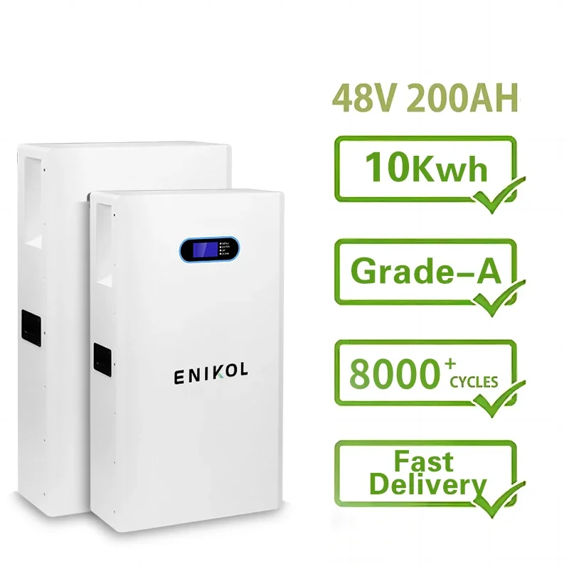 

Solar Wall-Mounted 10kwh Powerwall 15kwh Home 48v Lithium Battery 100ah 200ah 48v Battery Lifepo4