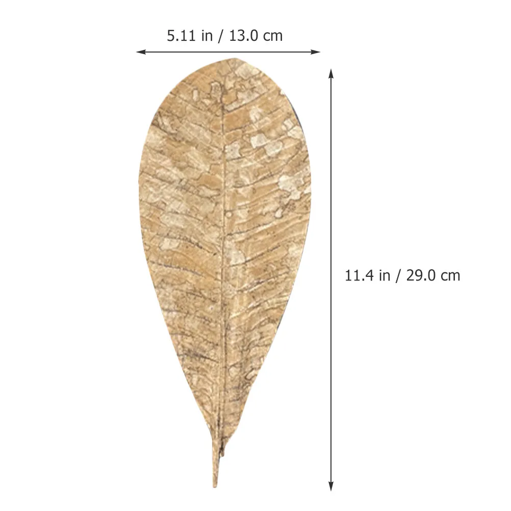 20Pcs Dried Leaf Embellishment Sushi Serving Plate Leaf Japanese Sushi Tray Decor Sashimi Dish Food Tray Embellishment