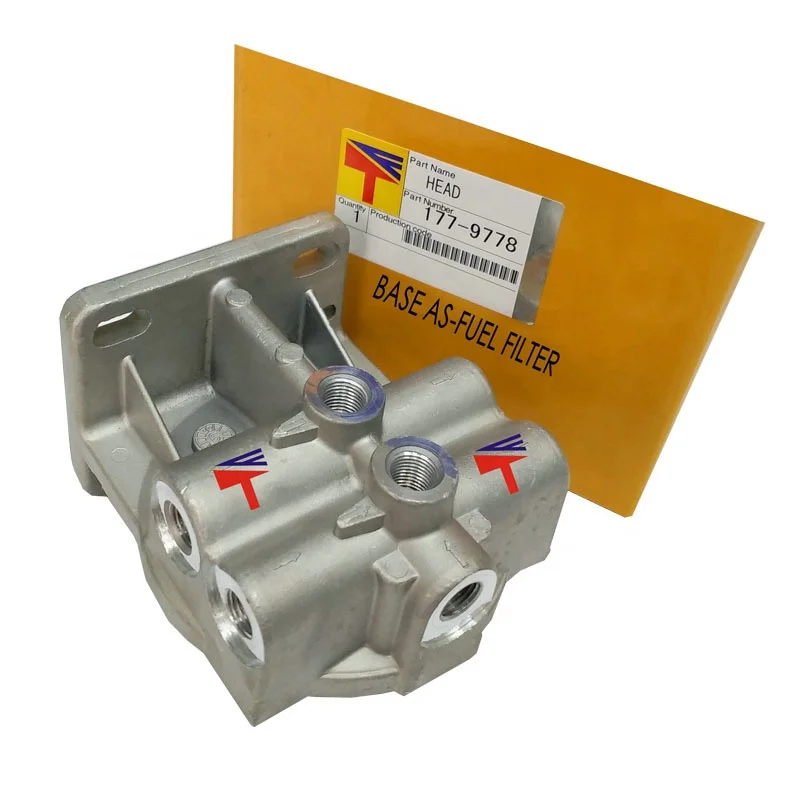 

Excavator spare parts engine BASE AS-FUEL FILTER 177-9778 for C9 E336D