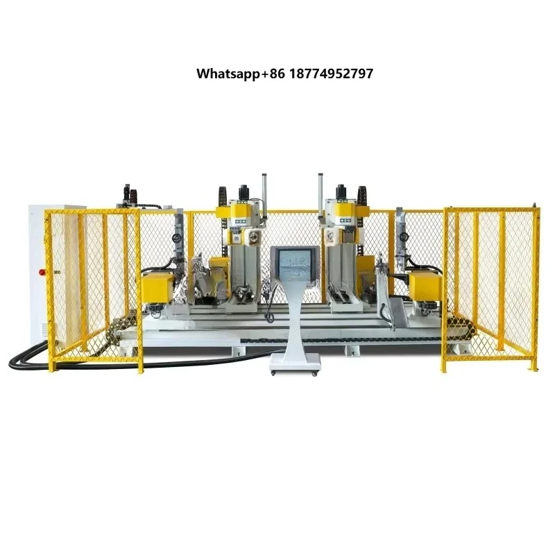 Dual Spindle 5 Axis CNC Precision Woodworking Mortising Milling Machine Double Ends Tenon Cutting Machine Multifunctional Solid