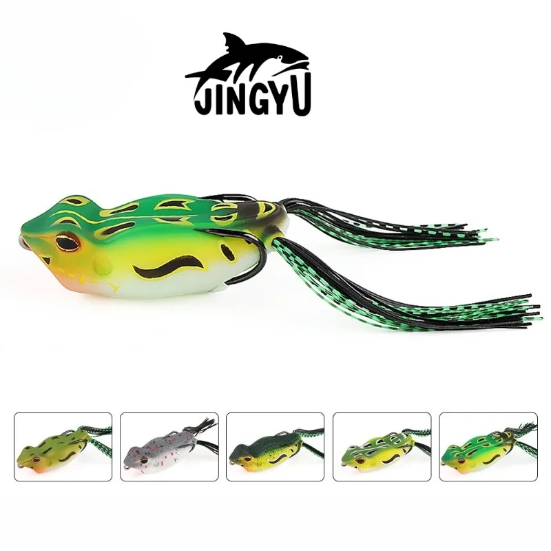 2025 JINGYU Qxo-sapo-como Isca De Pesca De Silicone, Isca Macia, Spinner, Lula, Gabarito, Colher, Mar, Gelo, 11g