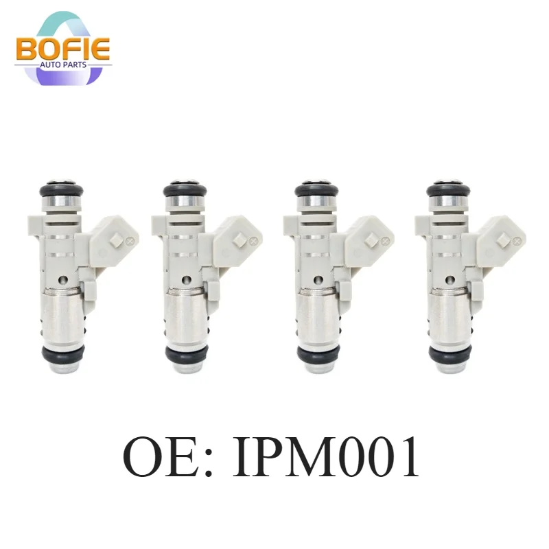 4Pcs Auto Parts Fuel Injector IPM001 for Citroen Saxo for PEUGEOT 106 1.4L 1996-2005 for PEUGEOT 206 Hatchback/SW 1.4L 1998-2012