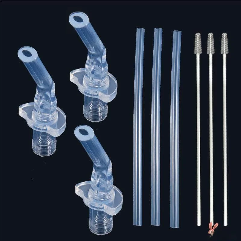 

Insulated Cup St Accories Plastic Baby Cup Straight Tube Silicone Children's Soft Plastic Cup for Infants And Toddlers