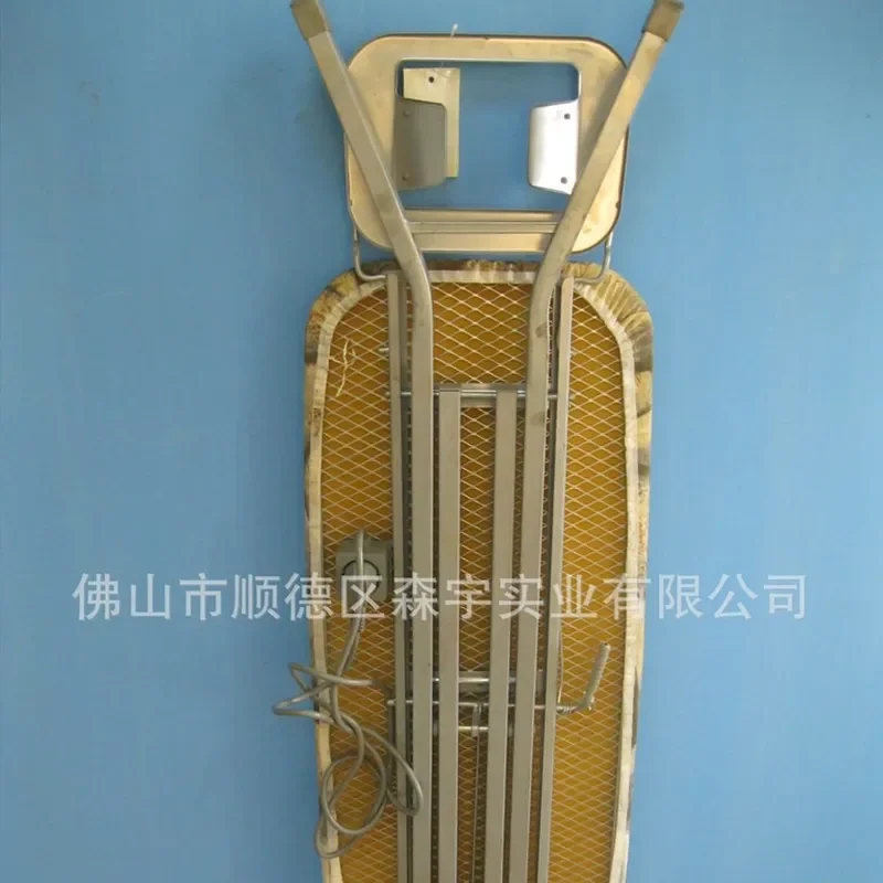 for European Socket Ironing Board Luxury Square Tube Foot Stable Power Supply Wholesale Ready to Ship