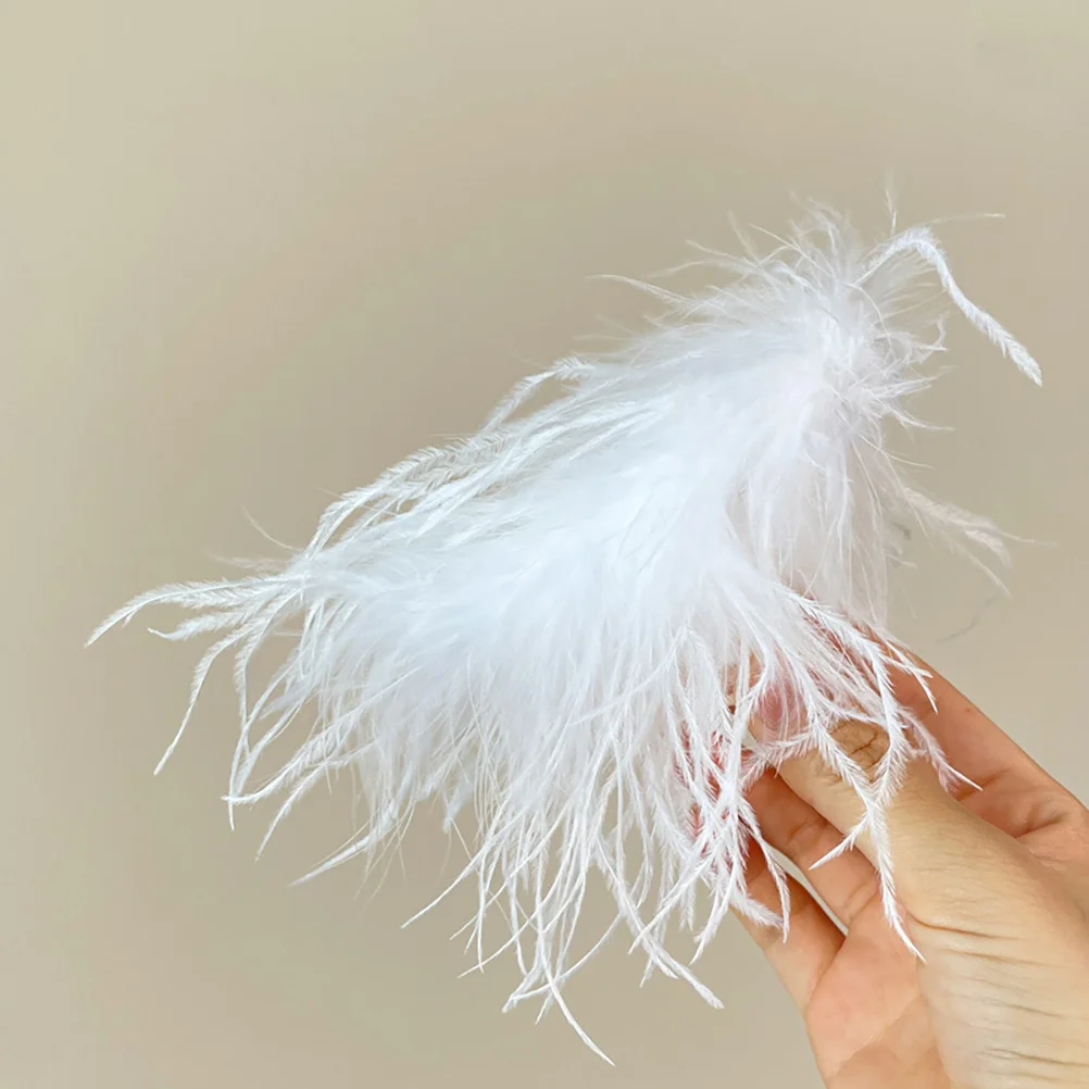 النعامة الأسود بلوم مخلب كليب المرأة أنيق بلوم مشبك شعر مقاطع دائم الزفاف عيد ميلاد اكسسوارات الفك