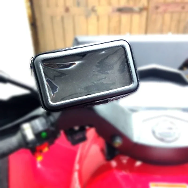 

Motorcycle Phone Holder Support Telephone Mobile Stand for Moto Support for iPhone Xiaomi Universal Bike Holder Waterproof Bag