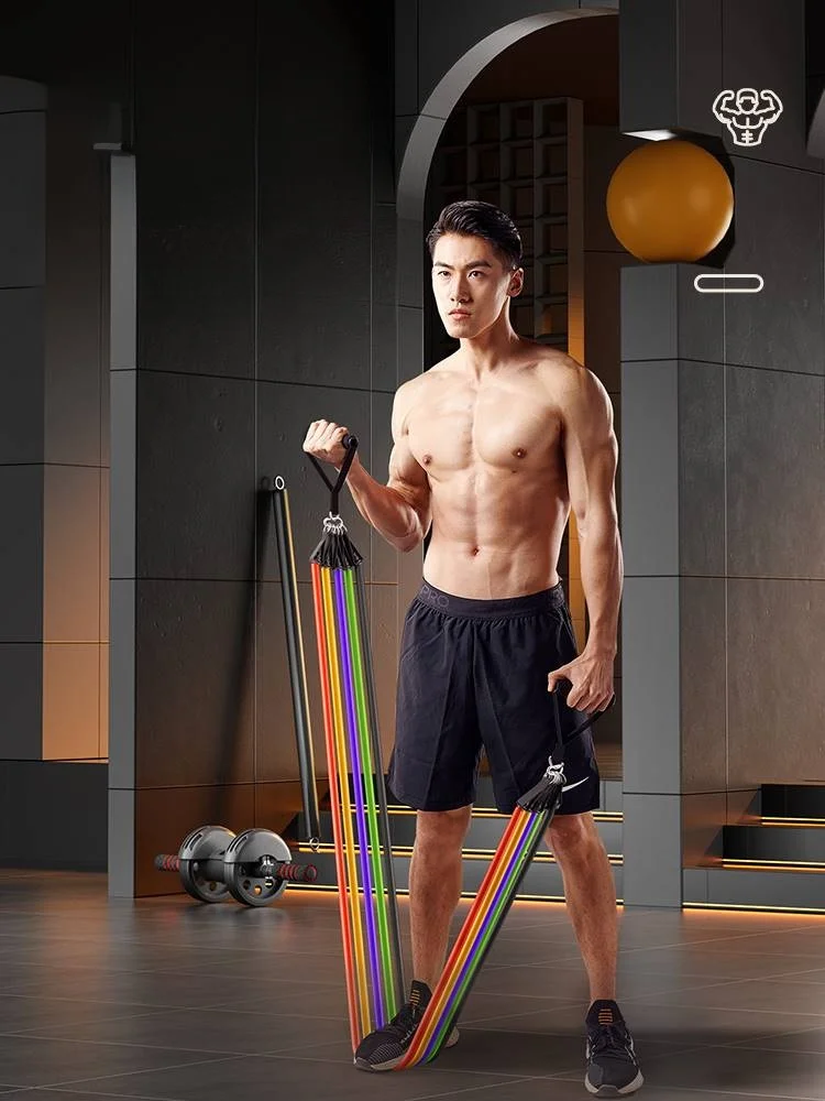 fitn-resistance-band-men's-chest-muscle-training-elastic-rope-home-exercise-equipment-strength-training-tool