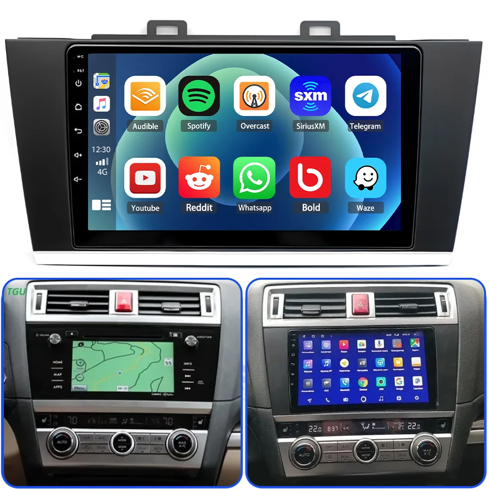 

7 inch Car Stereo Radio Car-play GPS Navi Compatible for Ford F150/250/350 2004-2014 Android 13
