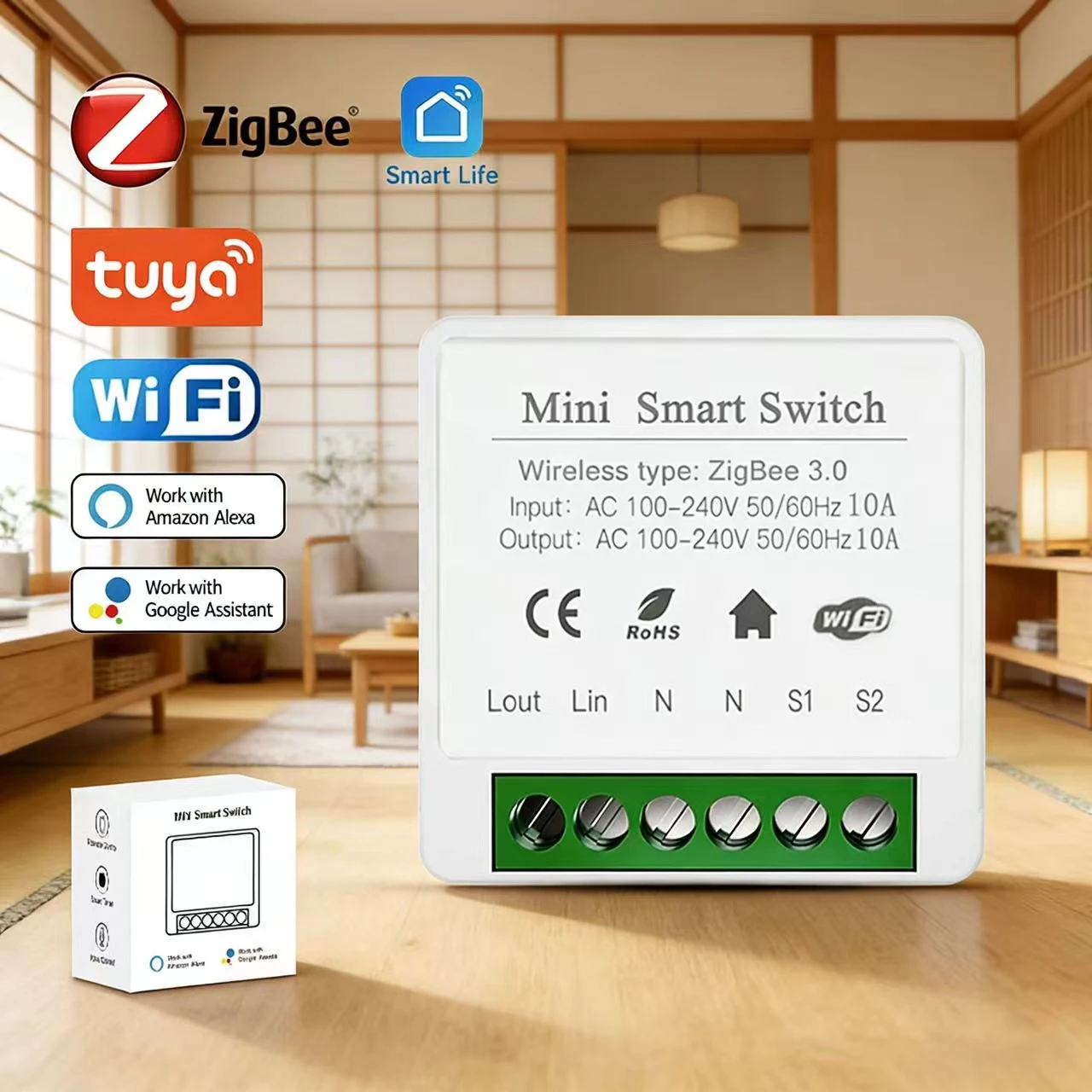 Tuya Wifi/Zigbee3.0…