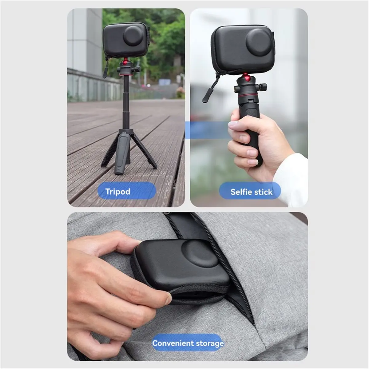 #59C Mini Storage Case For DJI Osmo Action 6,Storage Case,(Black)