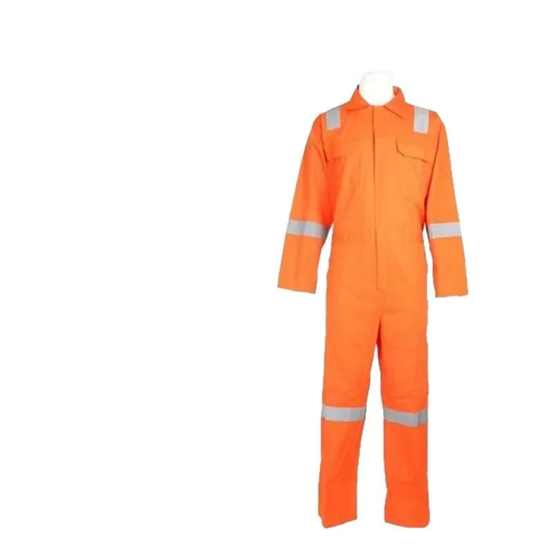 원피스 작업복 세트 남녀공용 반사띠 원피스 의류 내마모성 및 화상방지 조선소 작업복