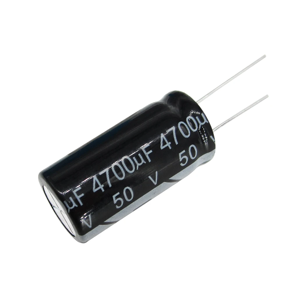 10pcs 4700UF 50V 18X35MM 105Centigrade Capacitor Electrolytic 100% ใหม่