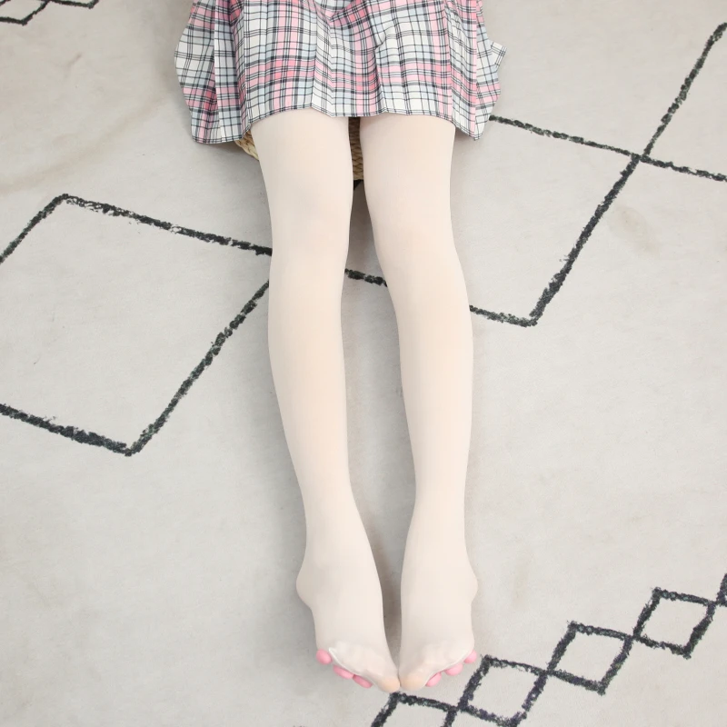 3D Cat Paw Thigh Meias Altas para Mulheres e Meninas, Kawaii Cat Claw, Gorros, Presente Bonito, Lolita Paw Pads, Cosplay, Novo