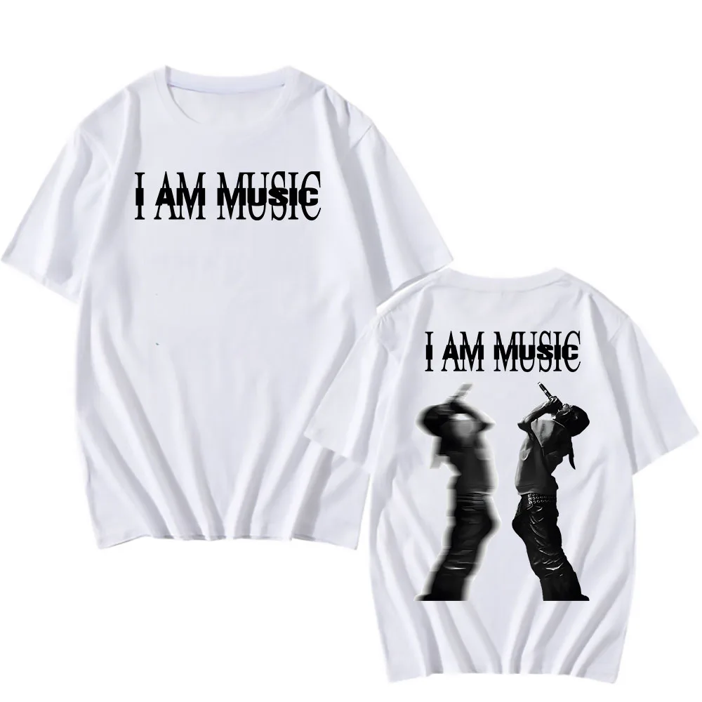 

2025 Album I Am Music Tshirts Rapper Playboi Carti Graphic T-shirt Short Sleeve Cotton Summer Tee-shirt Ropa Hombre Print Tees