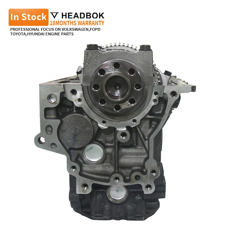 ForEngine 3.0L 4JJ1 4JJ1-TX قطع غيار السيارات الكاملة محرك قصير اسطوانة كتلة الجمعية لشاحنة ايسوزو DMAX MU-7