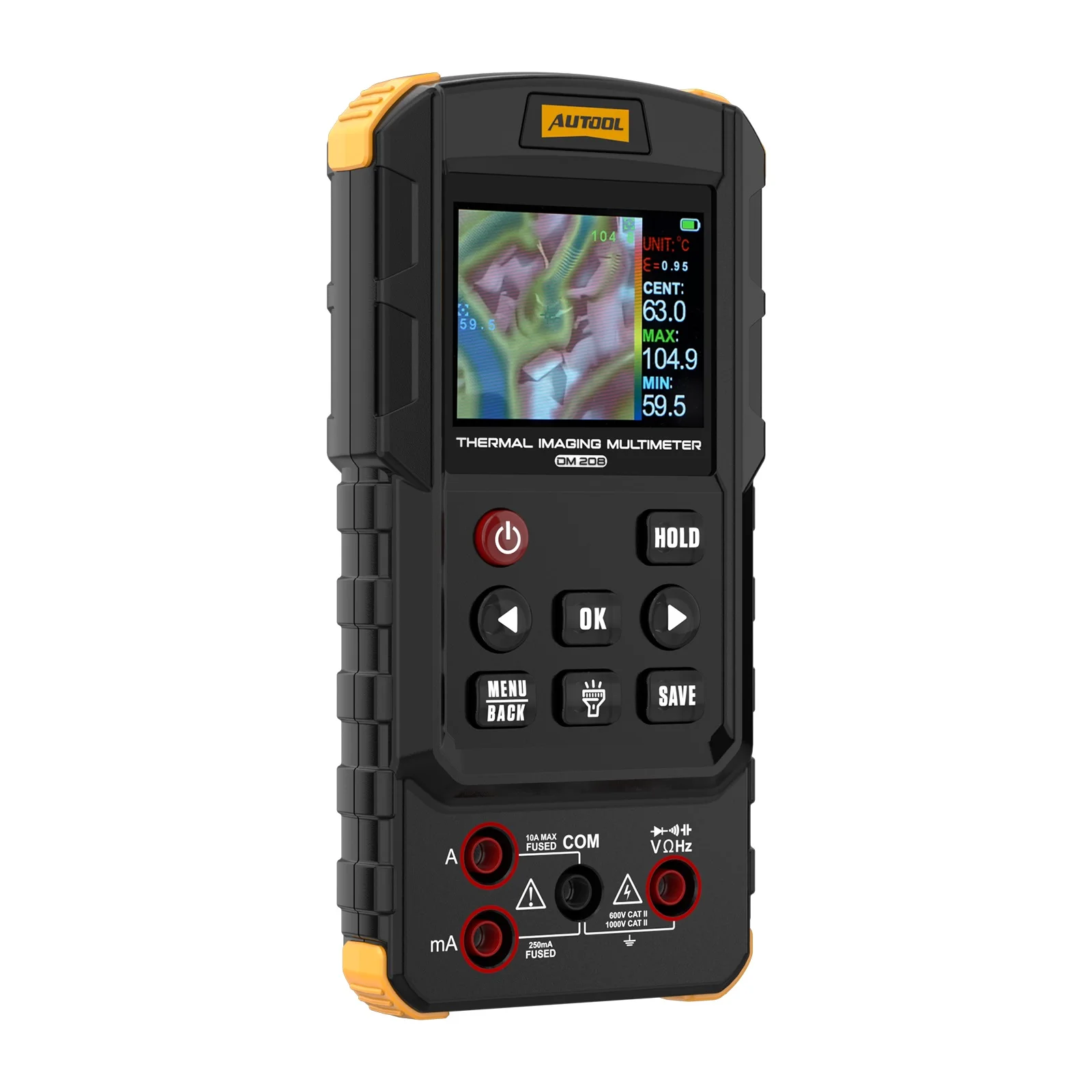 Thermal Imaging Infrared Portable HD Professional Tester Digital Multimeter for Automotive
